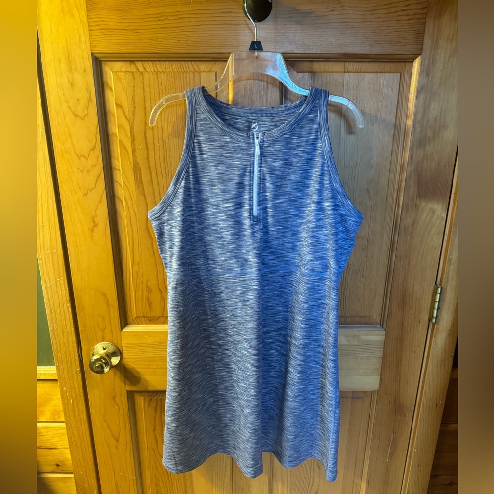 LOFT Lou & Grey Striped Bra-top Dress